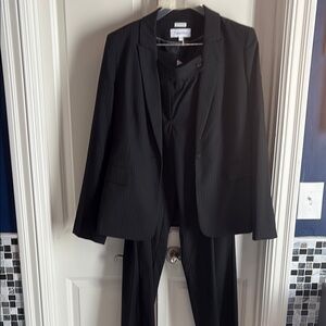 Classic Black Suit by Calvin Klein